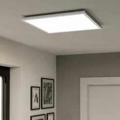 EGLO connect LED-taklampe Rovito-Z, hvit, 50 x 50 cm