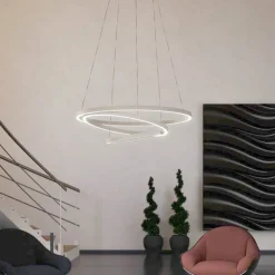 EGLO connect Lobinero-Z LED-pendellampe, hvit