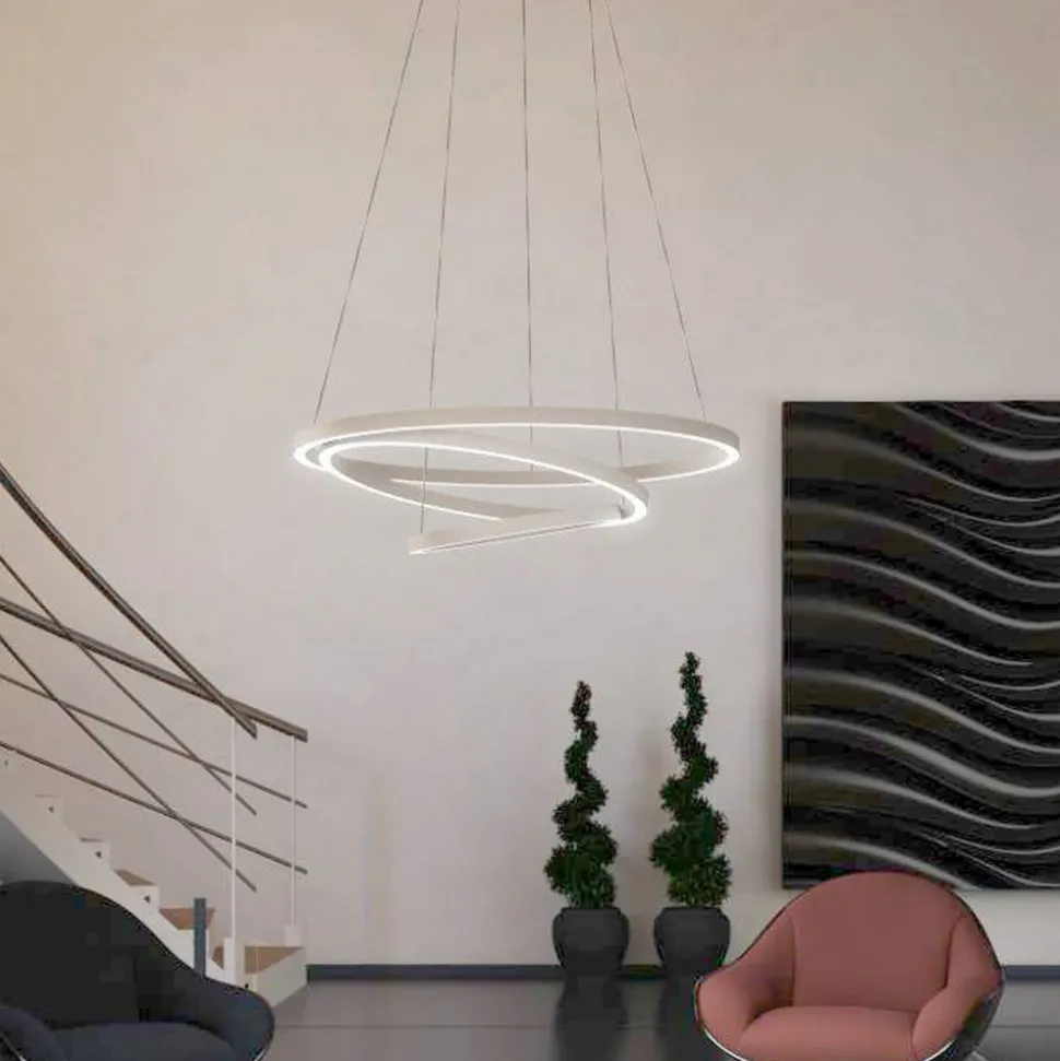 EGLO connect Lobinero-Z LED-pendellampe, hvit