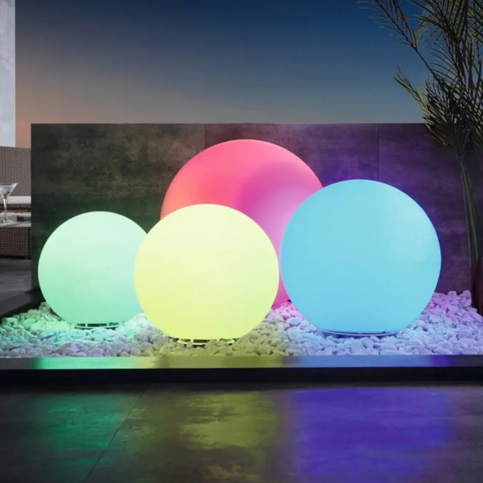 EGLO connect Monterolo-Z LED-taklampe utendørs Ø39cm