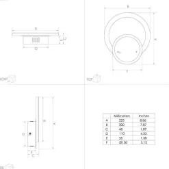 EGLO connect Parrapos-Z LED-vegglampe, 1 lyskilde
