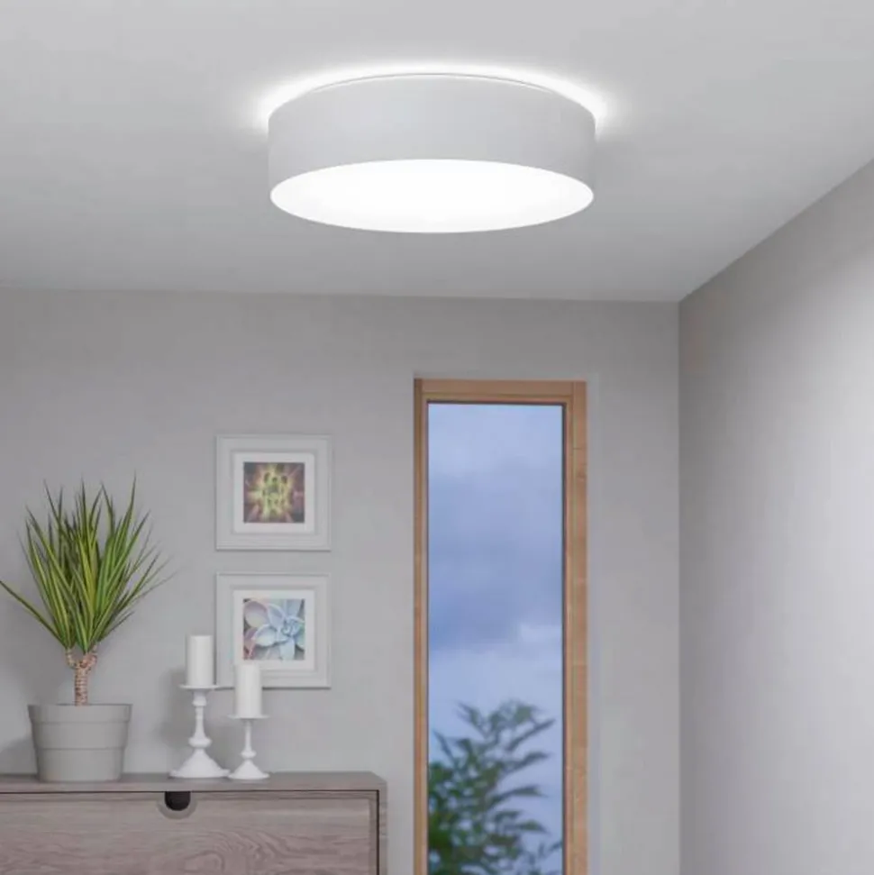 EGLO connect Romao-Z LED-taklampe, Ø57cm, hvit
