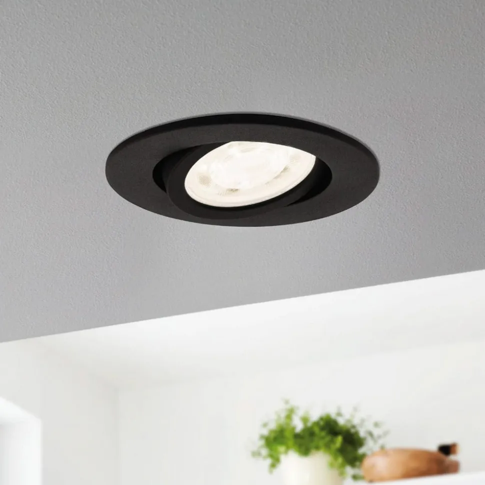 EGLO connect Saliceto-Z LED-innfellingslampe svart