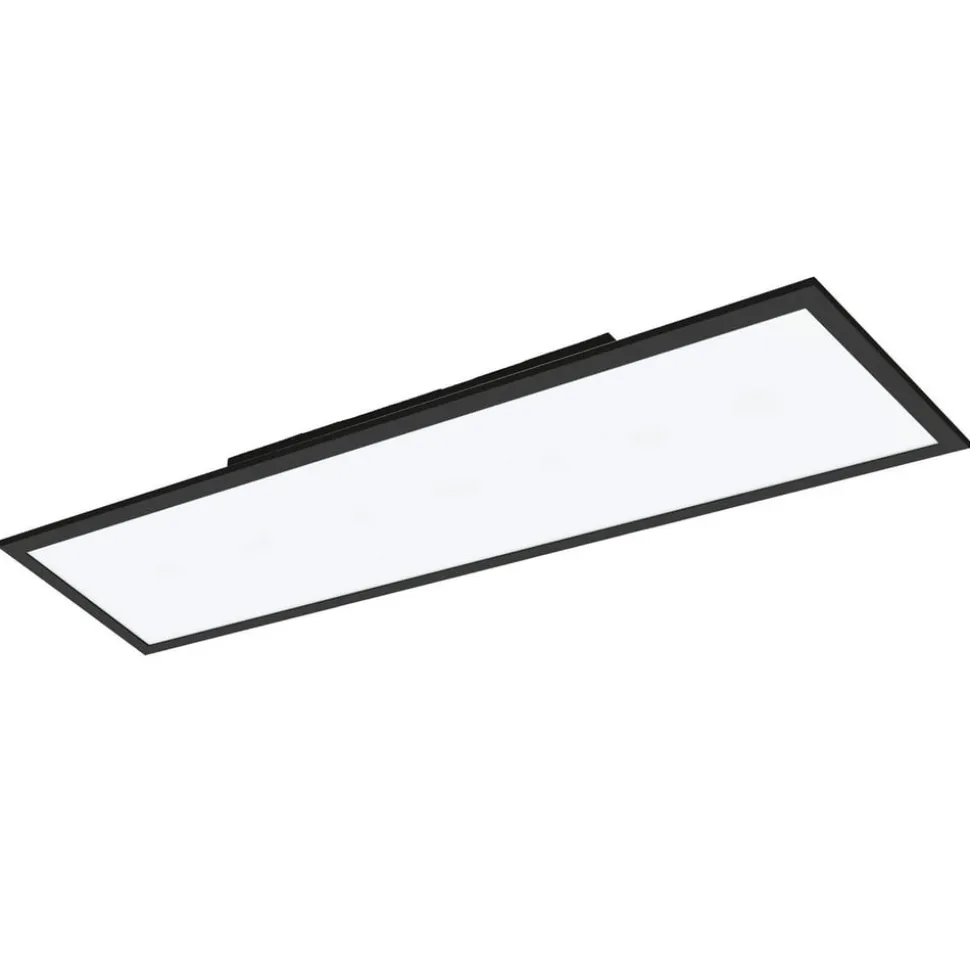 EGLO connect Salobrena-Z LED-taklampe, 120x30 cm, svart