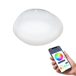 EGLO connect Sileras-Z LED-taklampe Ø43cm