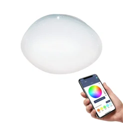 EGLO connect Sileras-Z LED-taklampe Ø60 cm