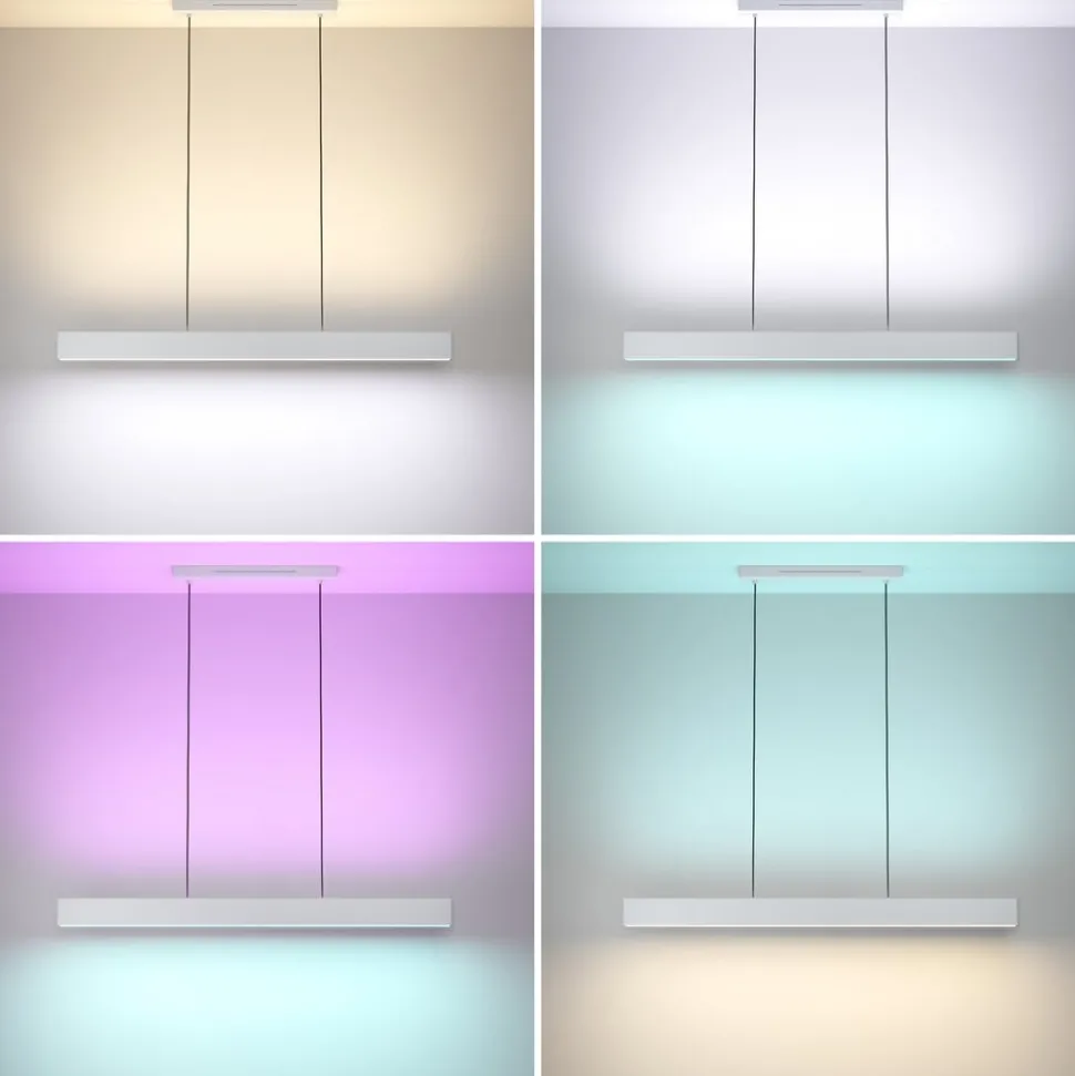 EGLO connect Smart LED-hengelampe Andreas-Z, grå, stål