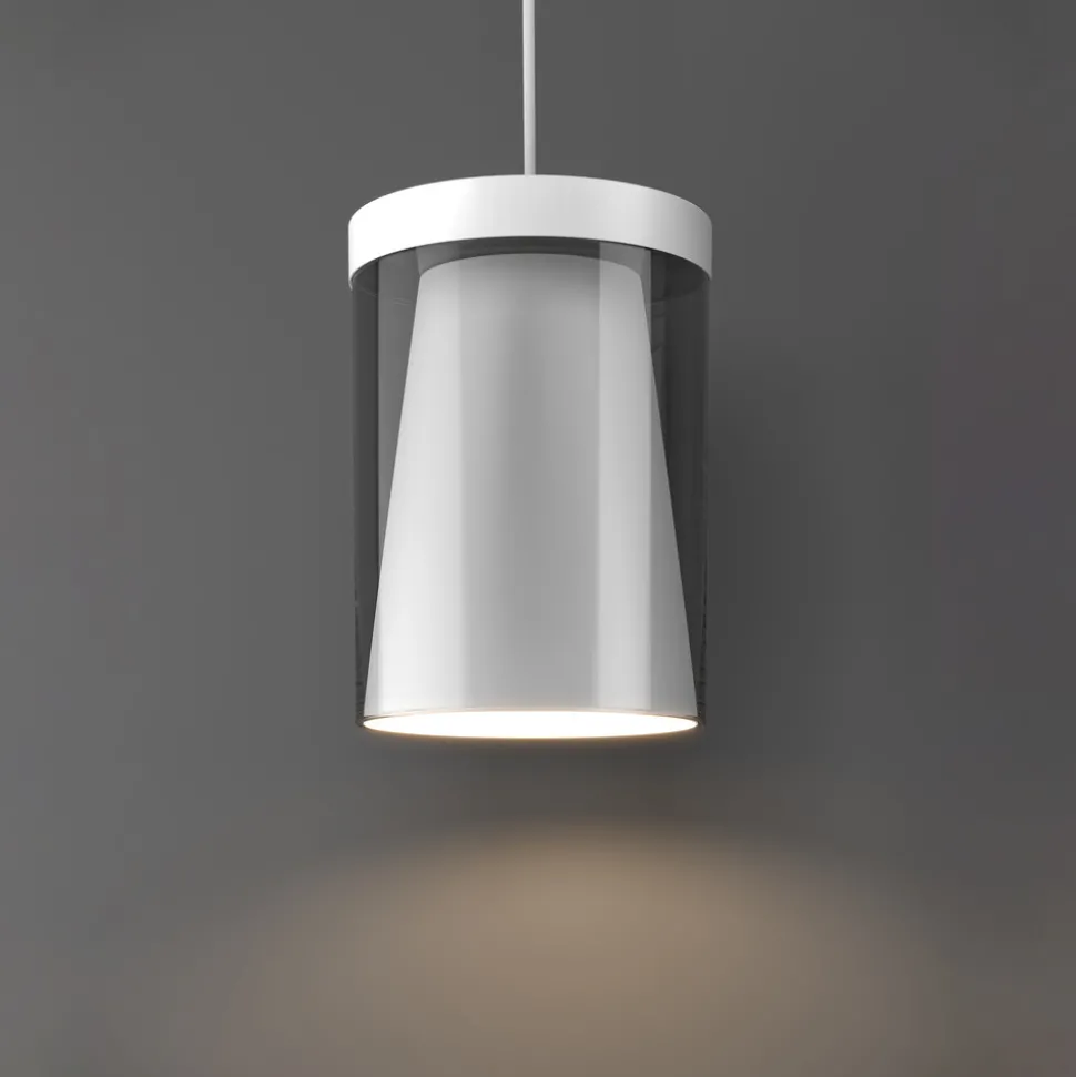 EGLO connect Smart LED-hengelampe Chiusello-Z, hvit, metall