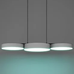 EGLO connect Smart LED-hengelampe Barbano-Z, grå