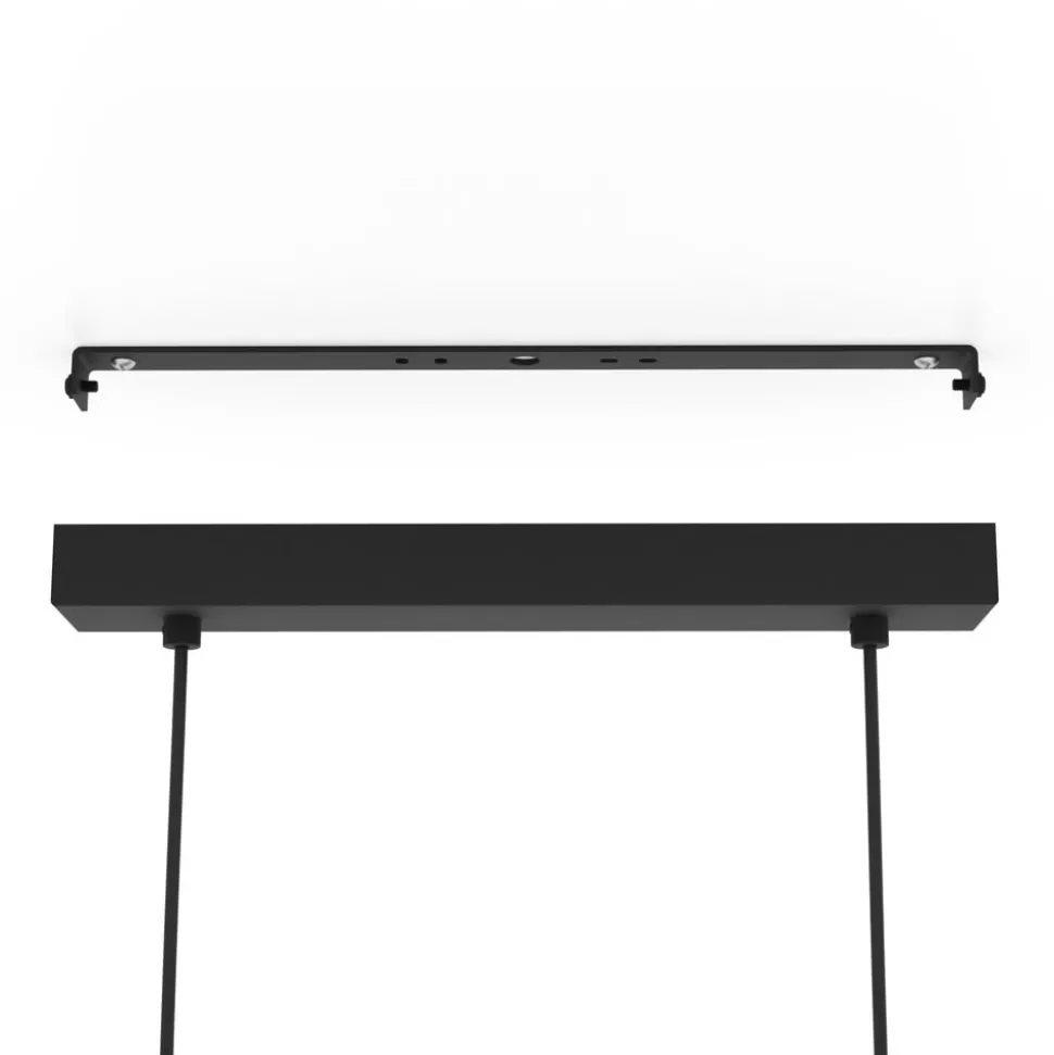 EGLO connect Smart LED-hengelampe Barbano-Z, grå