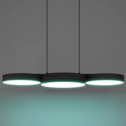 EGLO connect Smart LED-hengelampe Barbano-Z, svart