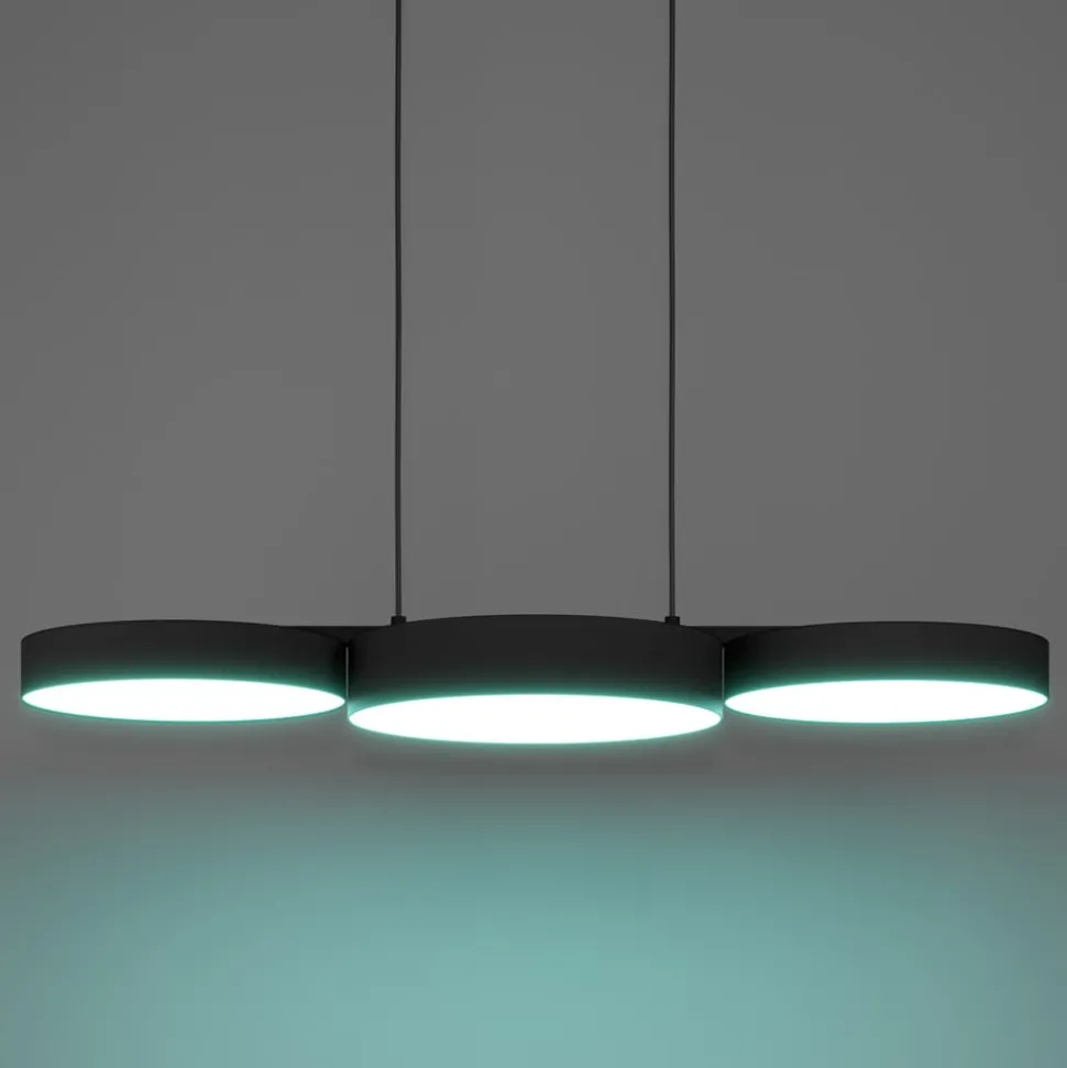 EGLO connect Smart LED-hengelampe Barbano-Z, svart