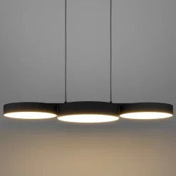 EGLO connect Smart LED-hengelampe Barbano-Z, svart