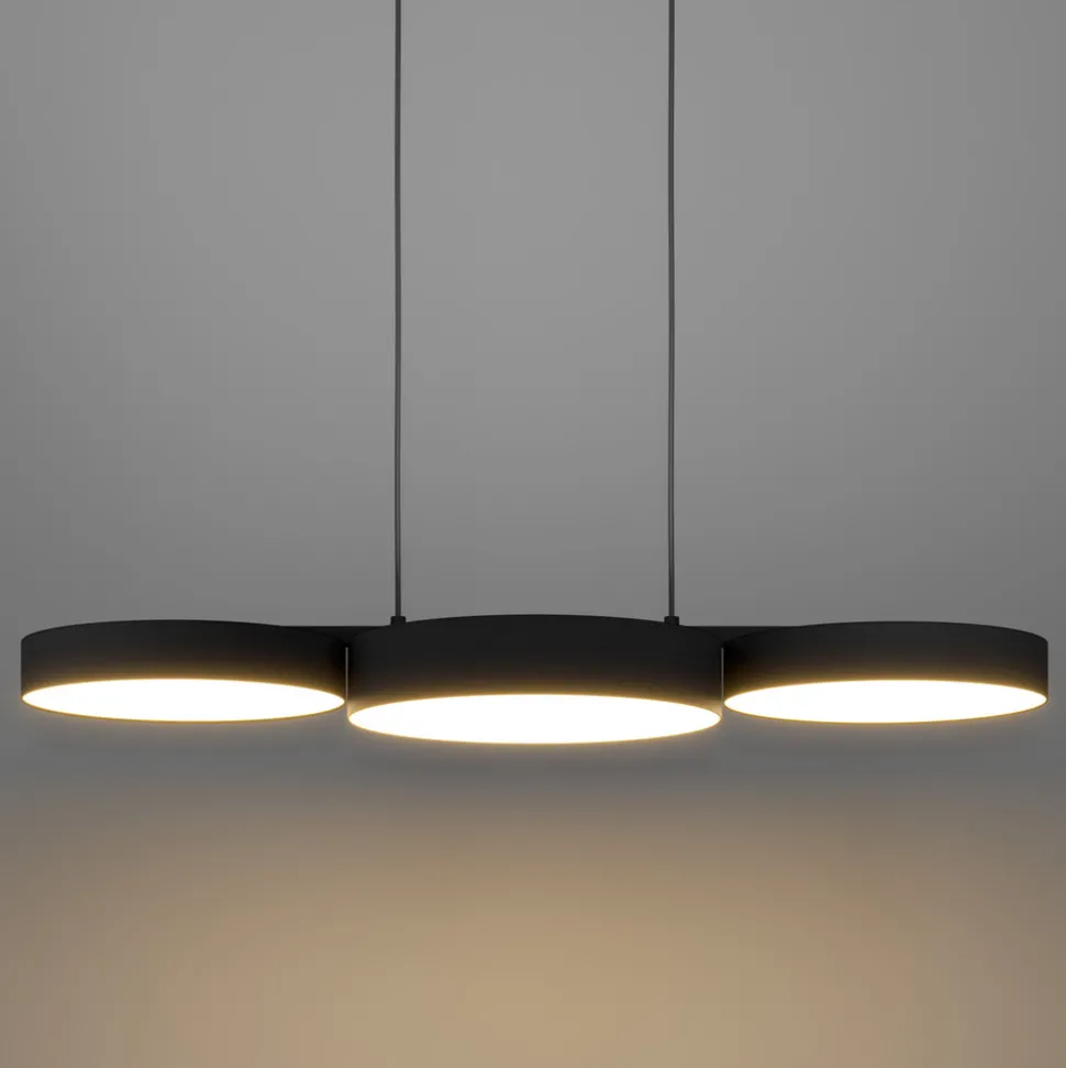 EGLO connect Smart LED-hengelampe Barbano-Z, svart