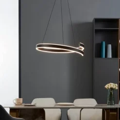 EGLO connect Smart LED-hengelampe Andabaia-Z, svart