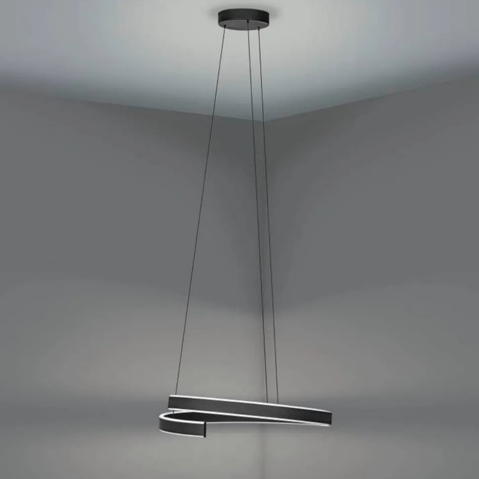 EGLO connect Smart LED-hengelampe Andabaia-Z, svart