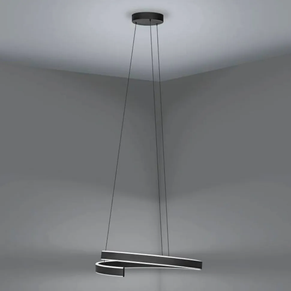 EGLO connect Smart LED-hengelampe Andabaia-Z, svart
