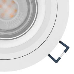 EGLO connect Smart LED-lampe Carosso-Z, Ø 9 cm, hvit