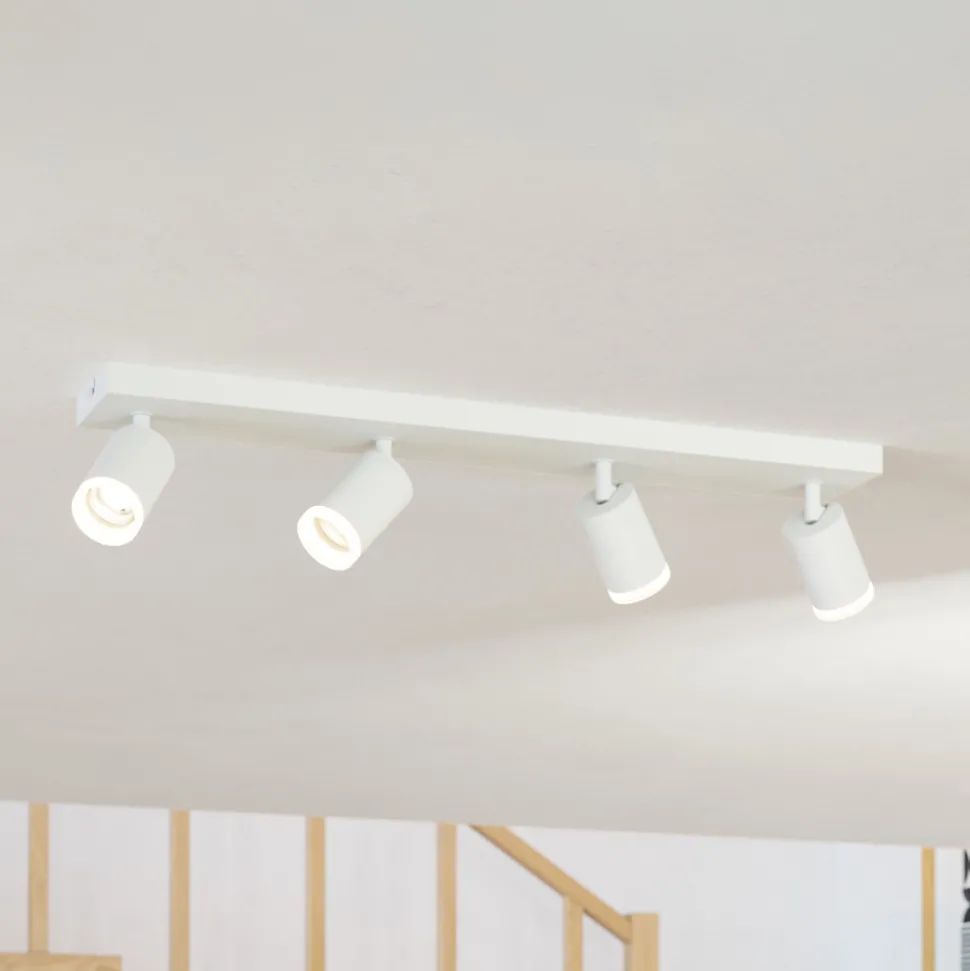 EGLO connect Smart LED-spot Melitello-Z, 4 lyskilder, hvit
