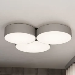 EGLO connect Smart LED-taklampe Barbano-Z, grå