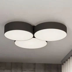 EGLO connect Smart LED-taklampe Barbano-Z, svart