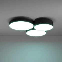 EGLO connect Smart LED-taklampe Barbano-Z, svart