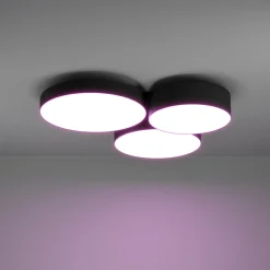 EGLO connect Smart LED-taklampe Barbano-Z, svart