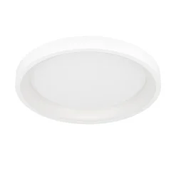 EGLO connect Smart-LED taklampe Loretello-Z, rund, hvit