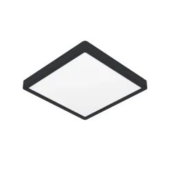 EGLO connect Smart-LED-utenpåliggende lampe Fueva 6-Z, svart, 29 cm