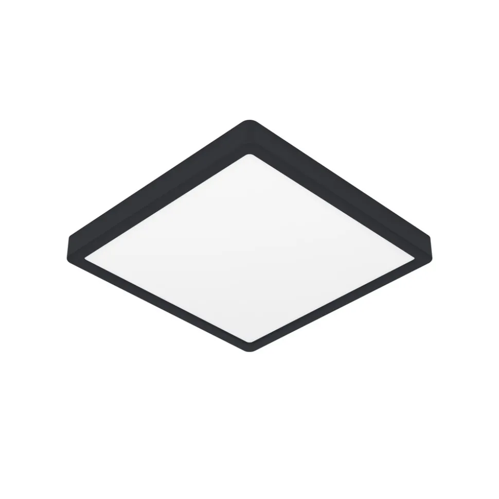 EGLO connect Smart-LED-utenpåliggende lampe Fueva 6-Z, svart, 29 cm