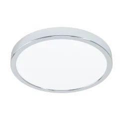 EGLO connect Smart-LED-utenpåliggende lampe Fueva 6-Z, krom, Ø27cm