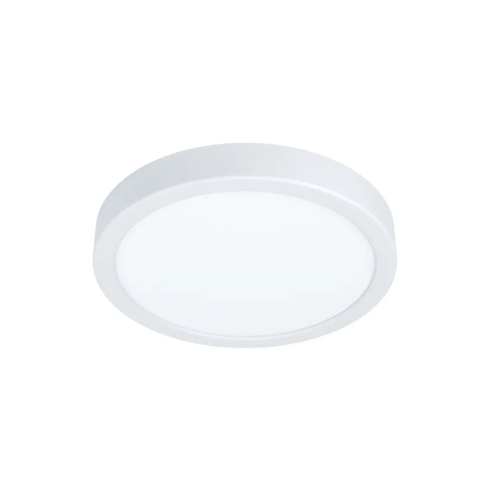 EGLO connect Smart-LED-utenpåliggende lampe Fueva 6-Z, hvit, Ø21 cm