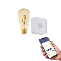 EGLO connect-z E27 ST64 5,5 500lm 2 200 K sensor