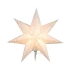 Erstatningsstjerne av papir Sensy Star hvit Ø 34 cm