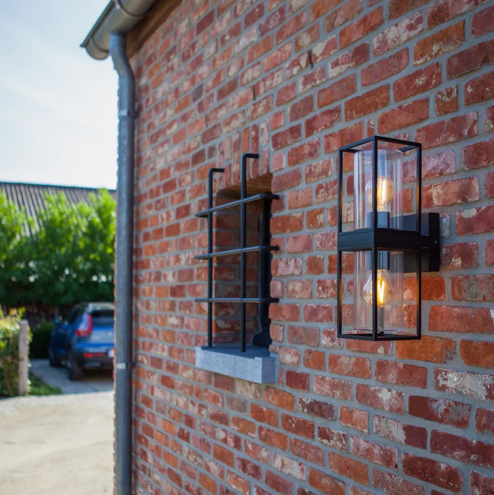 Flair utendørs vegglampe, med to lamper