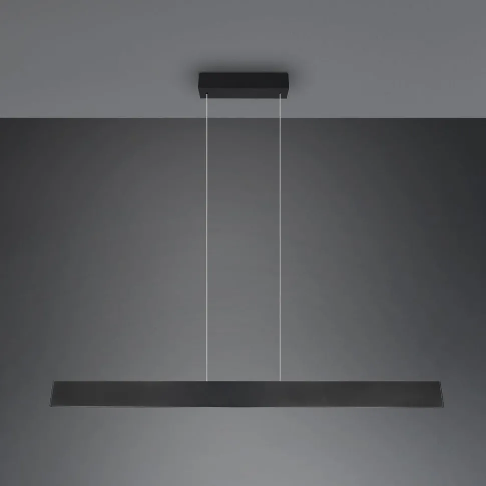 Galway hengelampe, matt svart, opp/ned, CCT, metall