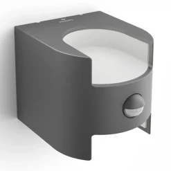 Grass - Sensor-vegglys i antrasitt m. LED-Lys