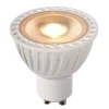 GU10 LED-reflektor 5W dim to warm, hvit