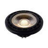 GU10 LED-reflektor 12W 3 000 K dim to warm, svart