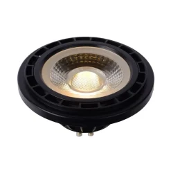GU10 LED-reflektor 12W 3 000 K dim to warm, svart