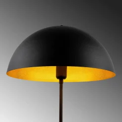 Gulvlampe Can-NT-113-1, svart metall treben, høyde 170 cm