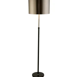 Gulvlampe Column med metallskjerm