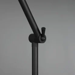 Gulvlampe Enzo, høyde 150 cm, svart