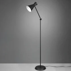 Gulvlampe Enzo, høyde 150 cm, svart