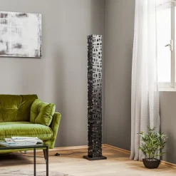 Gulvlampe Foresta i metall, høyde 153 cm