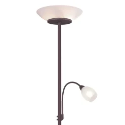 Gulvlampe Gerry i rustfarger