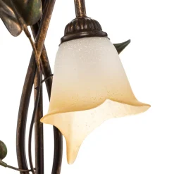 Gulvlampe Miranda i florentinsk stil, bronse