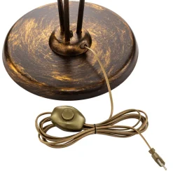 Gulvlampe Miranda i florentinsk stil, bronse