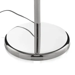 Gulvlampe Pioggia med krystallregn, krom