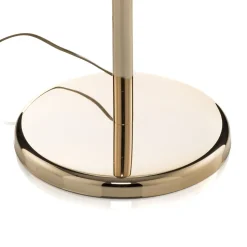 Gulvlampe Pioggia med krystallregn, gull